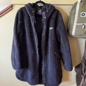 L.L. Bean Dark Brown Sherpa Jacket